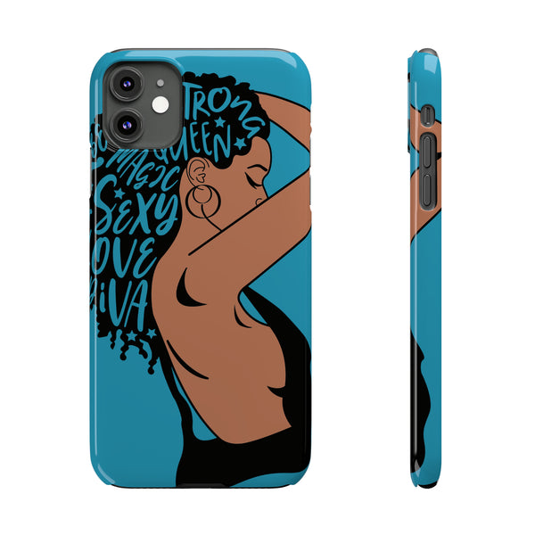 Strong Queen Slim Phone Cases - Beguiling Phenix Boutique