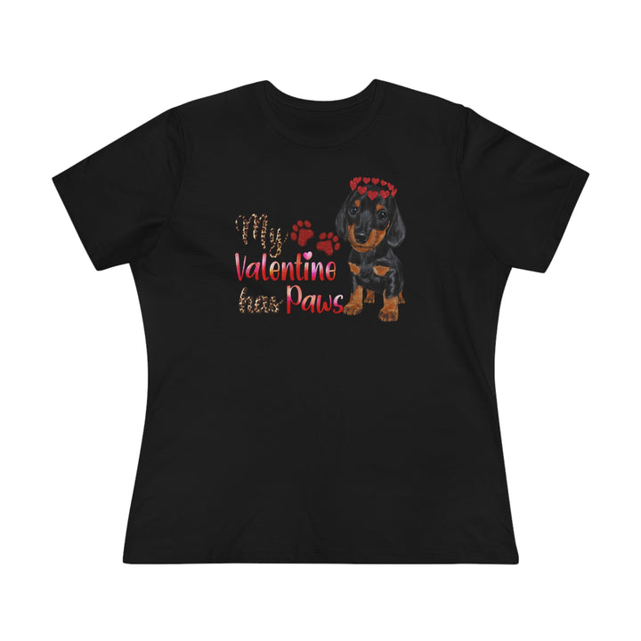 Valentine Has Paws Women's Premium Tee - Beguiling Phenix Boutique
