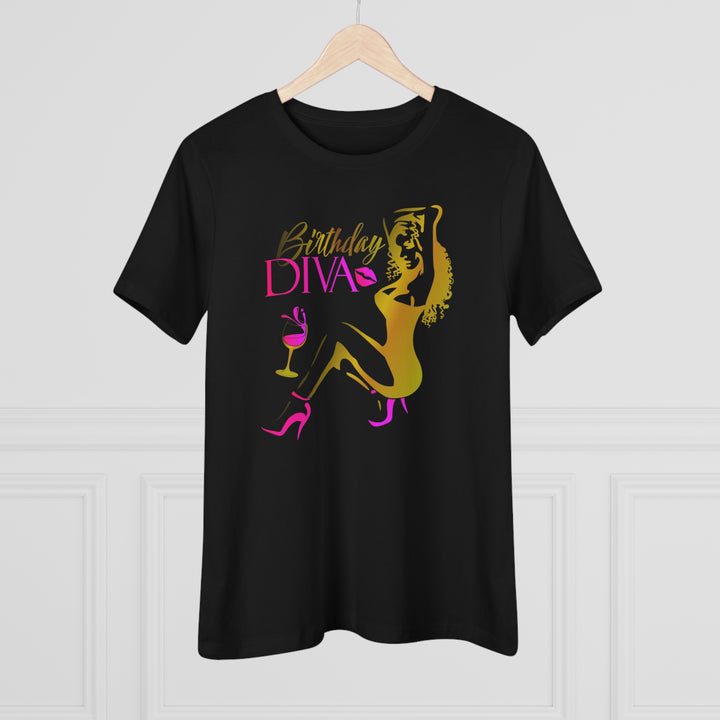 Birthday Diva Women's Premium Tee - Beguiling Phenix Boutique