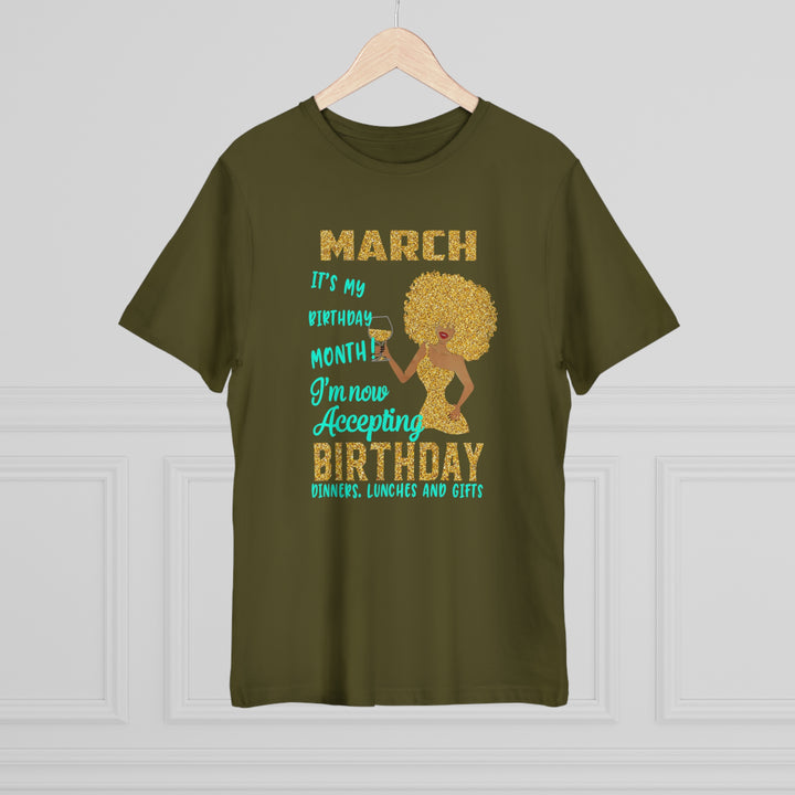 March Birthday Shirt - Beguiling Phenix Boutique