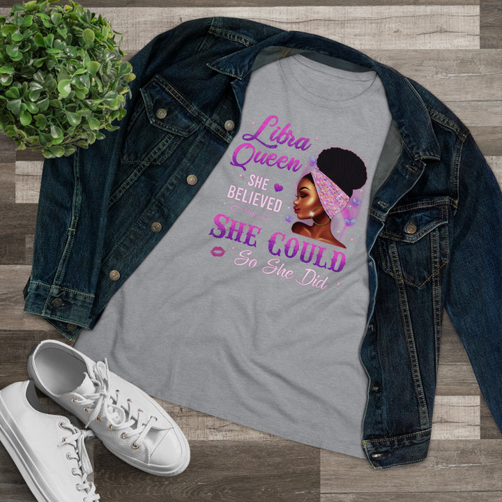 Libra Queen Women's Premium Tee - Beguiling Phenix Boutique