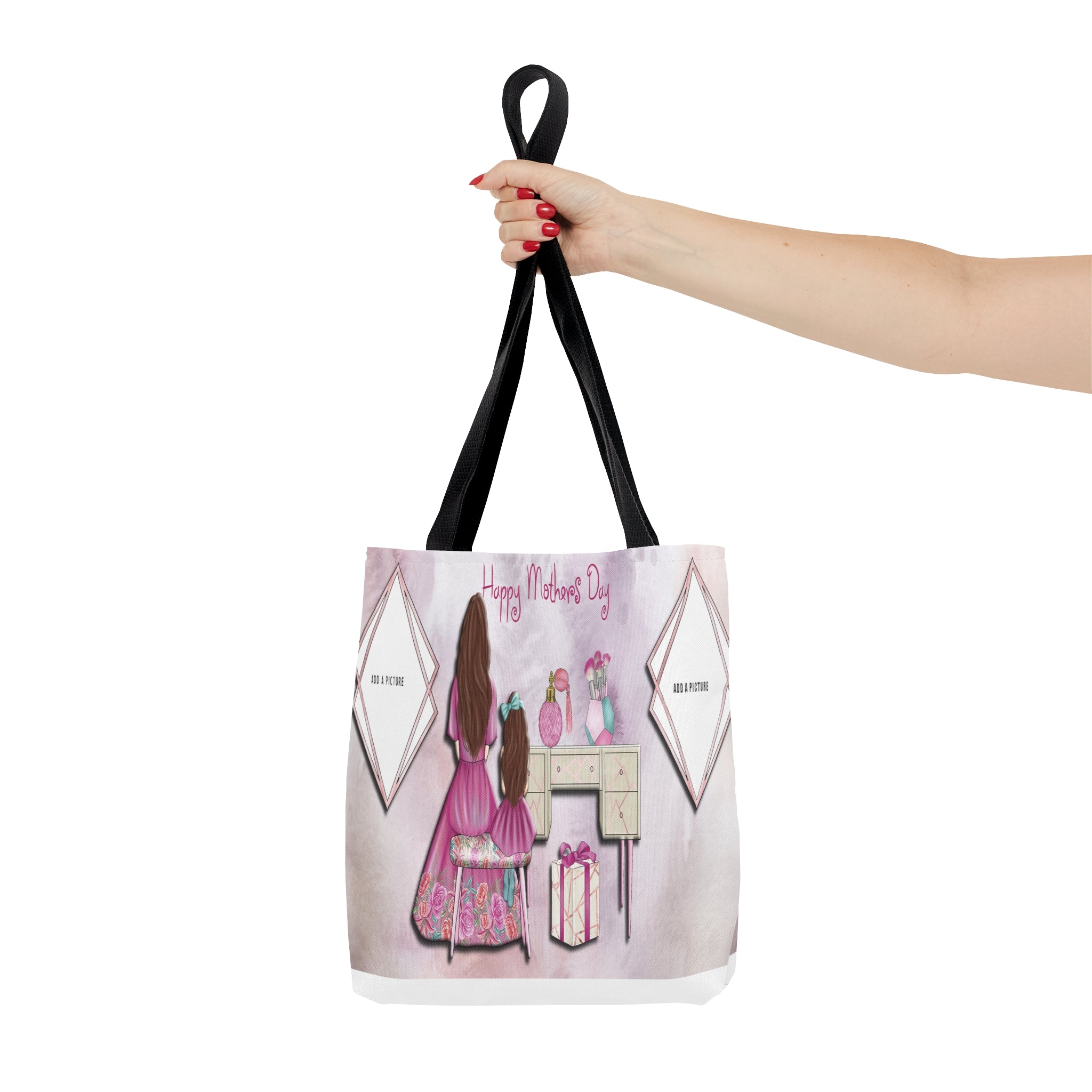 Happy Mothers Day Tote Bag (ADD A PICTURE)
