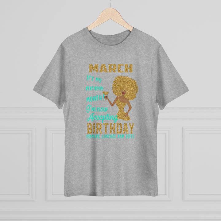 March Birthday Shirt - Beguiling Phenix Boutique