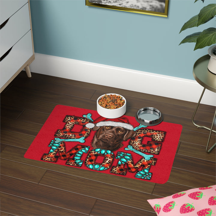 Dog Mom Pet Mat (12" x 18") - Beguiling Phenix Boutique