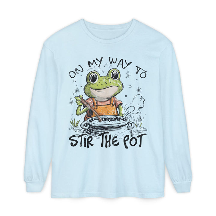 On My Way To Stir the Pot Long Sleeve T-Shirt - Beguiling Phenix Boutique
