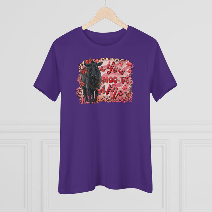 You Moo-ve Me Women's Premium Tee - Beguiling Phenix Boutique