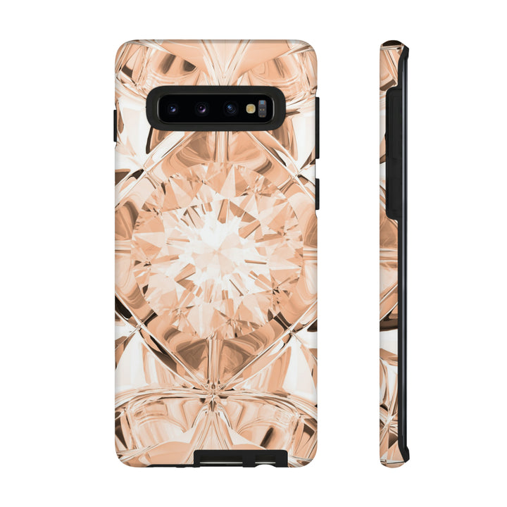 Peach Diamond Tough Phone Cases - Beguiling Phenix Boutique