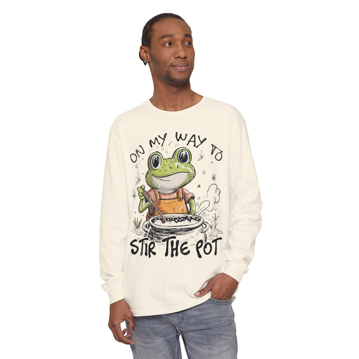 On My Way To Stir the Pot Long Sleeve T-Shirt - Beguiling Phenix Boutique