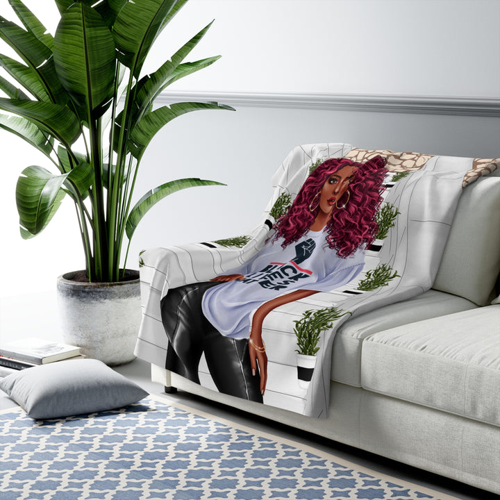 Black Lives Matter Fleece Blanket - Beguiling Phenix Boutique