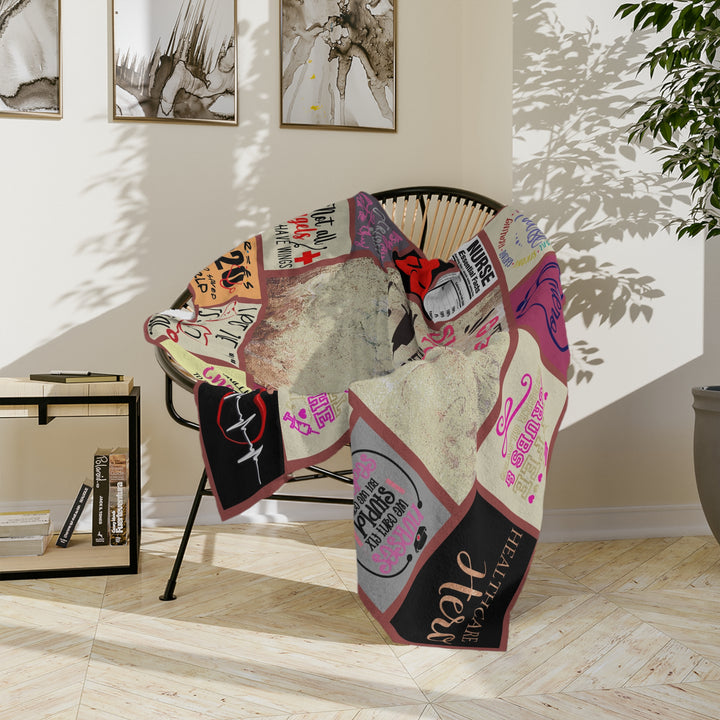 Superhero Nurse Blanket - Beguiling Phenix Boutique