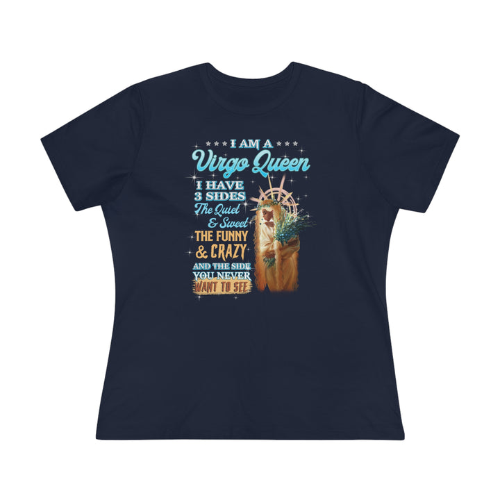 Virgo Queen Women's Premium Tee - Beguiling Phenix Boutique