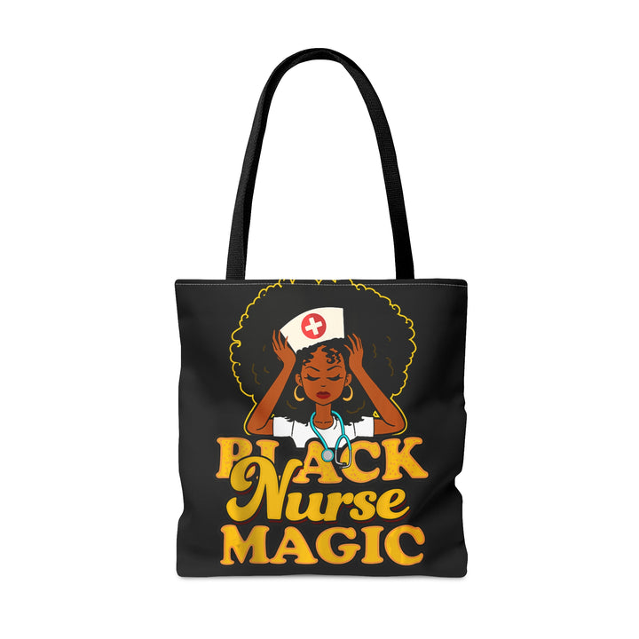 Black Nurse Magic Tote Bag - Beguiling Phenix Boutique