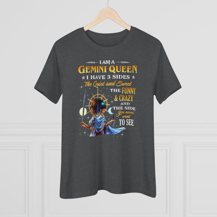 Gemini Queen Women's Premium Tee - Beguiling Phenix Boutique