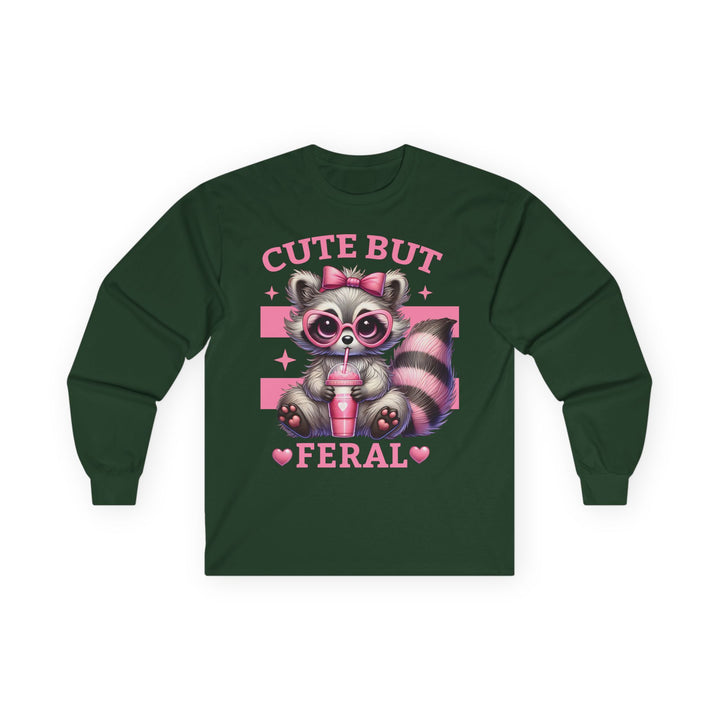 Cute But Feral Long Sleeve Tee - Beguiling Phenix Boutique