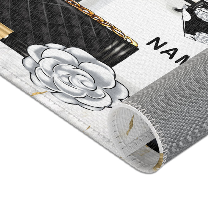 Monogram Area Rug - Beguiling Phenix Boutique