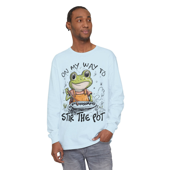 On My Way To Stir the Pot Long Sleeve T-Shirt - Beguiling Phenix Boutique