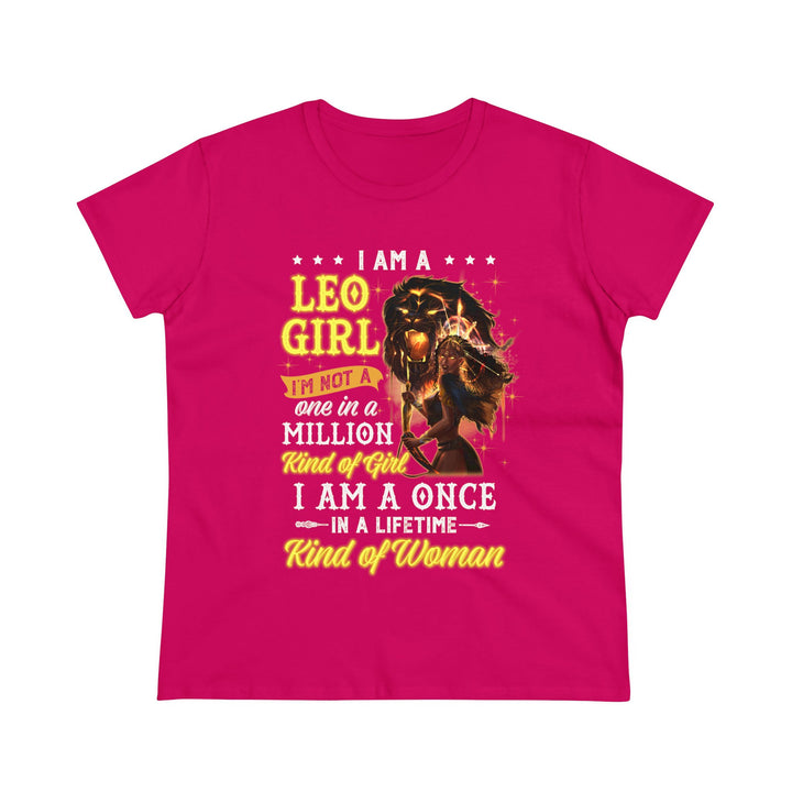 Leo Girl Women's Heavy Cotton Tee - Beguiling Phenix Boutique
