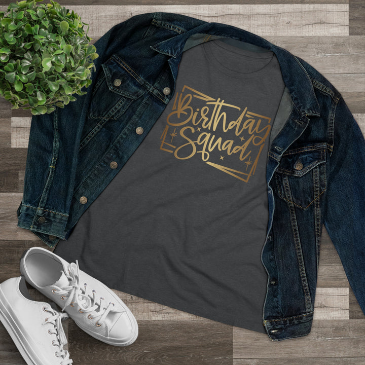 Birthday Squad Women's Premium Tee - Beguiling Phenix Boutique