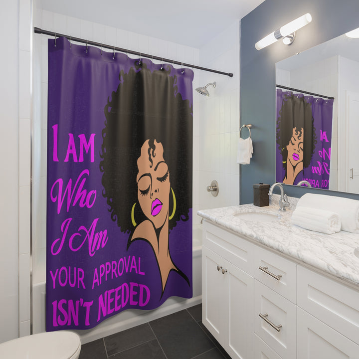 I Am Who I Am Shower Curtain - Beguiling Phenix Boutique