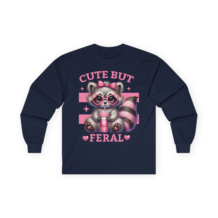 Cute But Feral Long Sleeve Tee - Beguiling Phenix Boutique