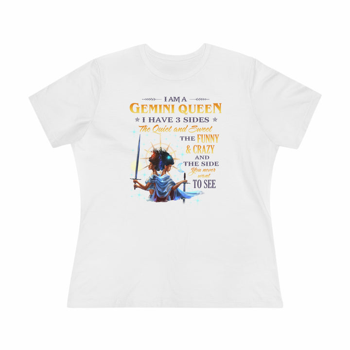 Gemini Queen Women's Premium Tee - Beguiling Phenix Boutique