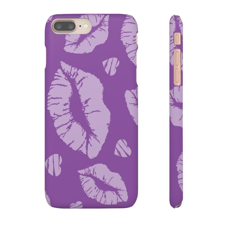 Purple Lips Phone Snap Cases - Beguiling Phenix Boutique