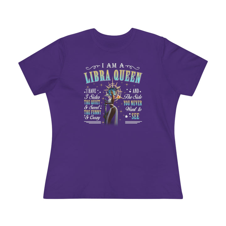Libra Queen Women's Premium Tee - Beguiling Phenix Boutique