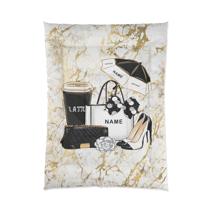 Monogram Comforter - Beguiling Phenix Boutique