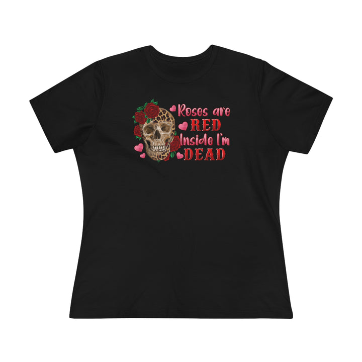 Roses Are Red Women's Premium Tee - Beguiling Phenix Boutique