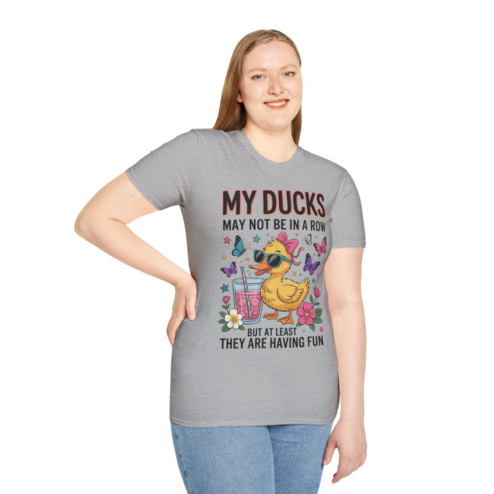 My Ducks May Not Be In A Row T-Shirt - Beguiling Phenix Boutique