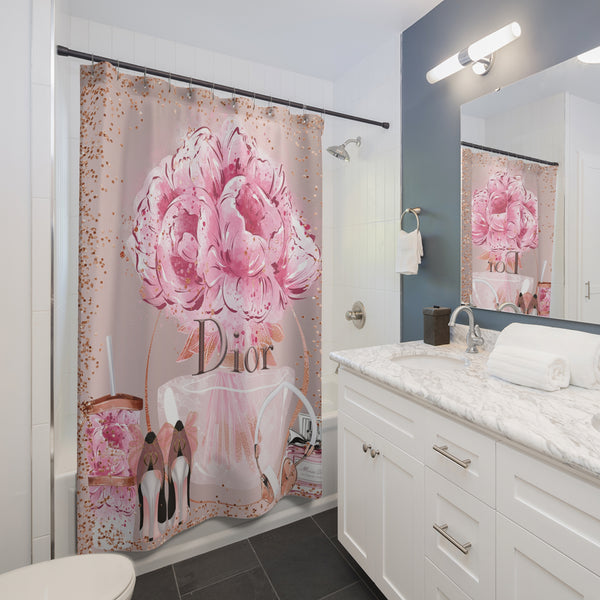 Fashion Flower Shower Curtain - Beguiling Phenix Boutique