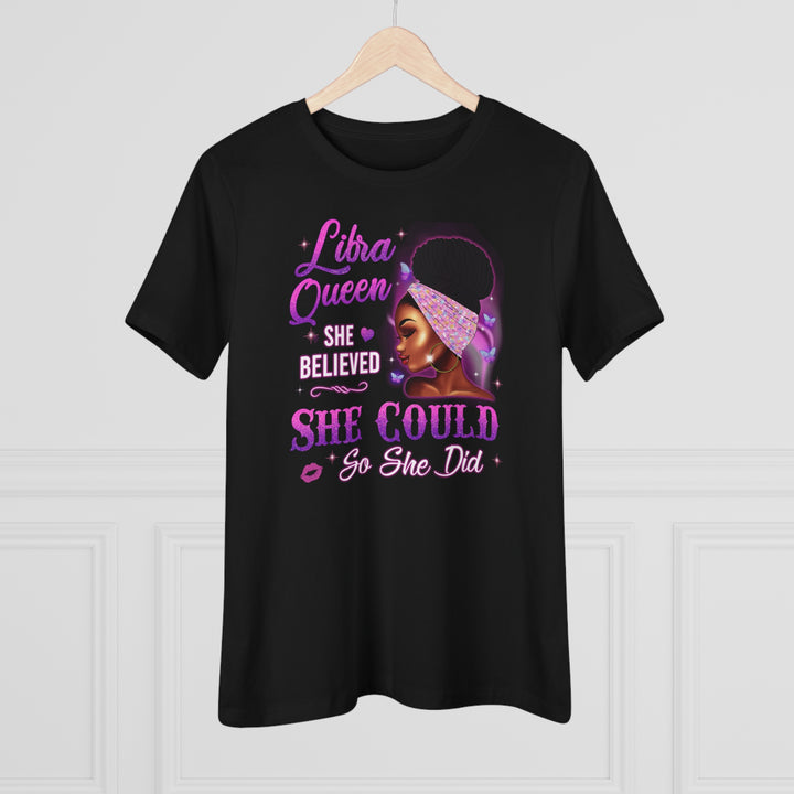 Libra Queen Women's Premium Tee - Beguiling Phenix Boutique
