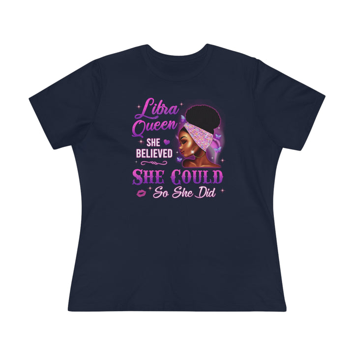 Libra Queen Women's Premium Tee - Beguiling Phenix Boutique