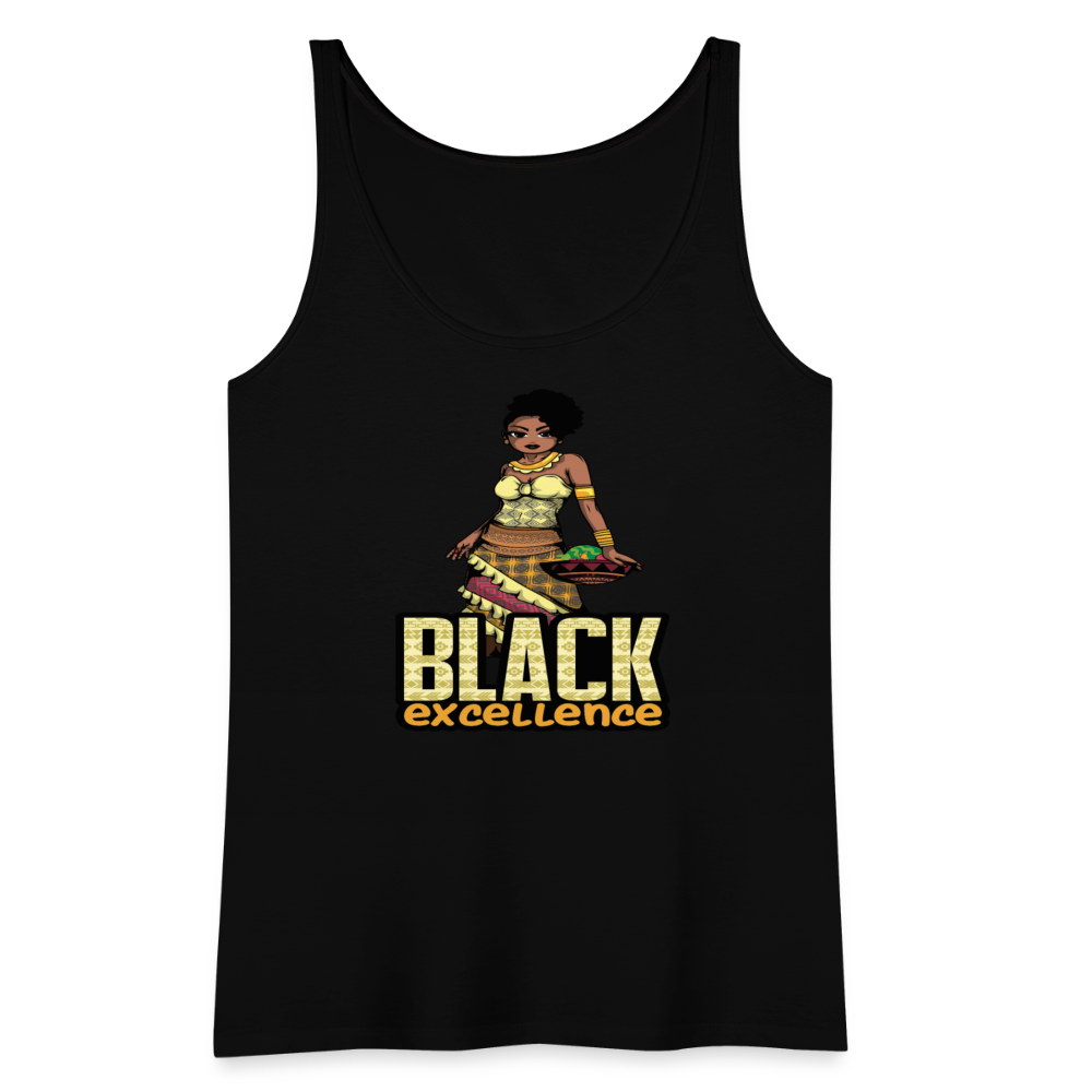 Black Excellence Women’s Premium Tank Top - black