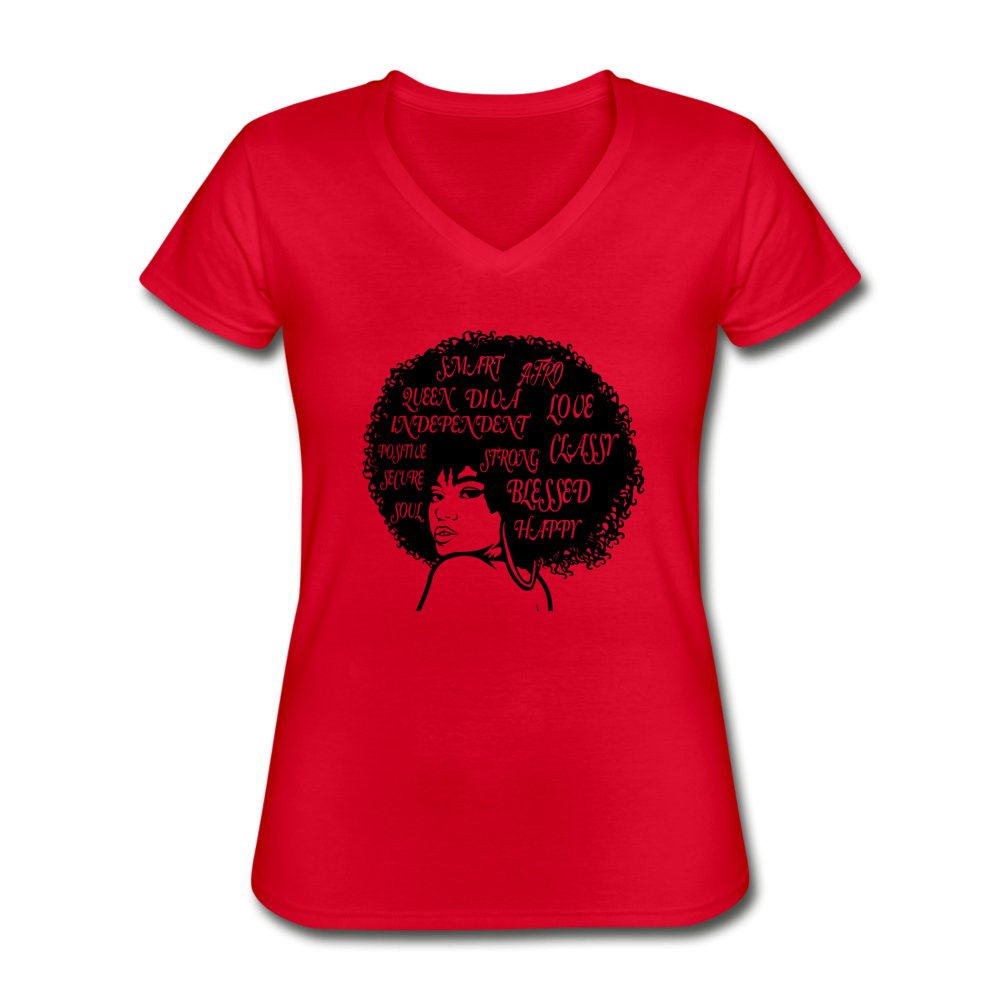 Afro With Words Shirt - Beguiling Phenix Boutique