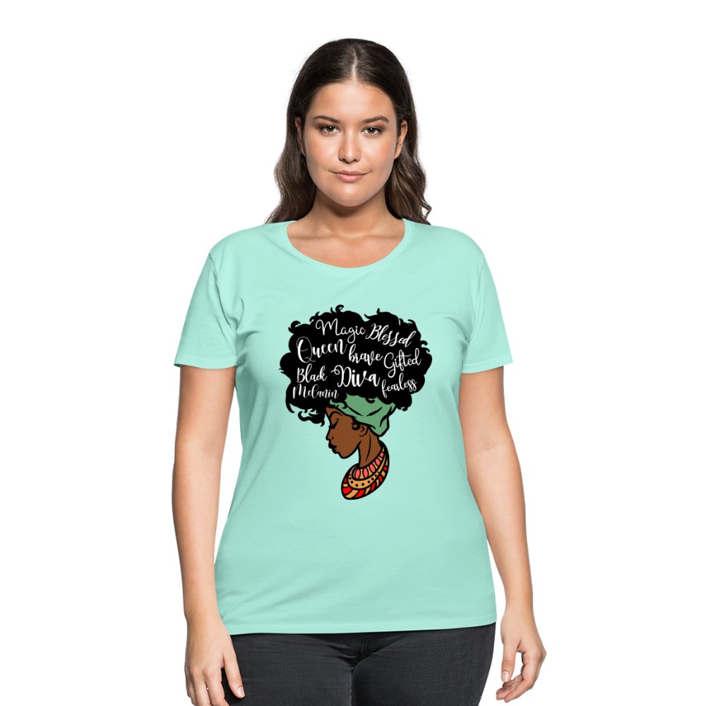 Afro With Words Shirt - Beguiling Phenix Boutique