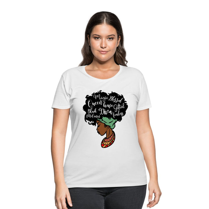Afro With Words Shirt - Beguiling Phenix Boutique
