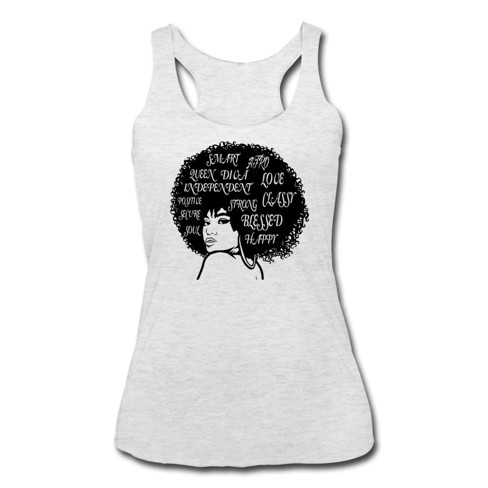 Afro With Words Tank - Beguiling Phenix Boutique