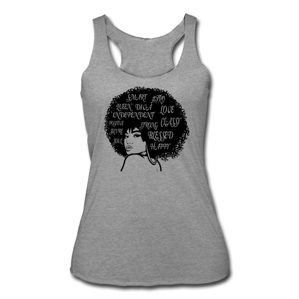 Afro With Words Tank - Beguiling Phenix Boutique