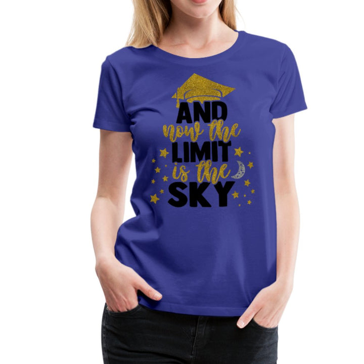 And Now The Limit Is The Sky Graduation Shirt - Beguiling Phenix Boutique