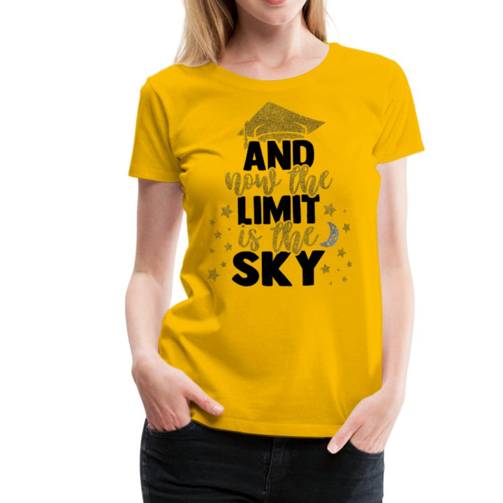 And Now The Limit Is The Sky Graduation Shirt - Beguiling Phenix Boutique