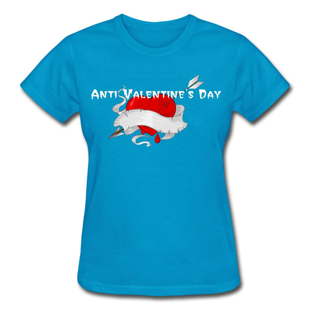 Anti Valentine's Day Ladies Shirt - Beguiling Phenix Boutique