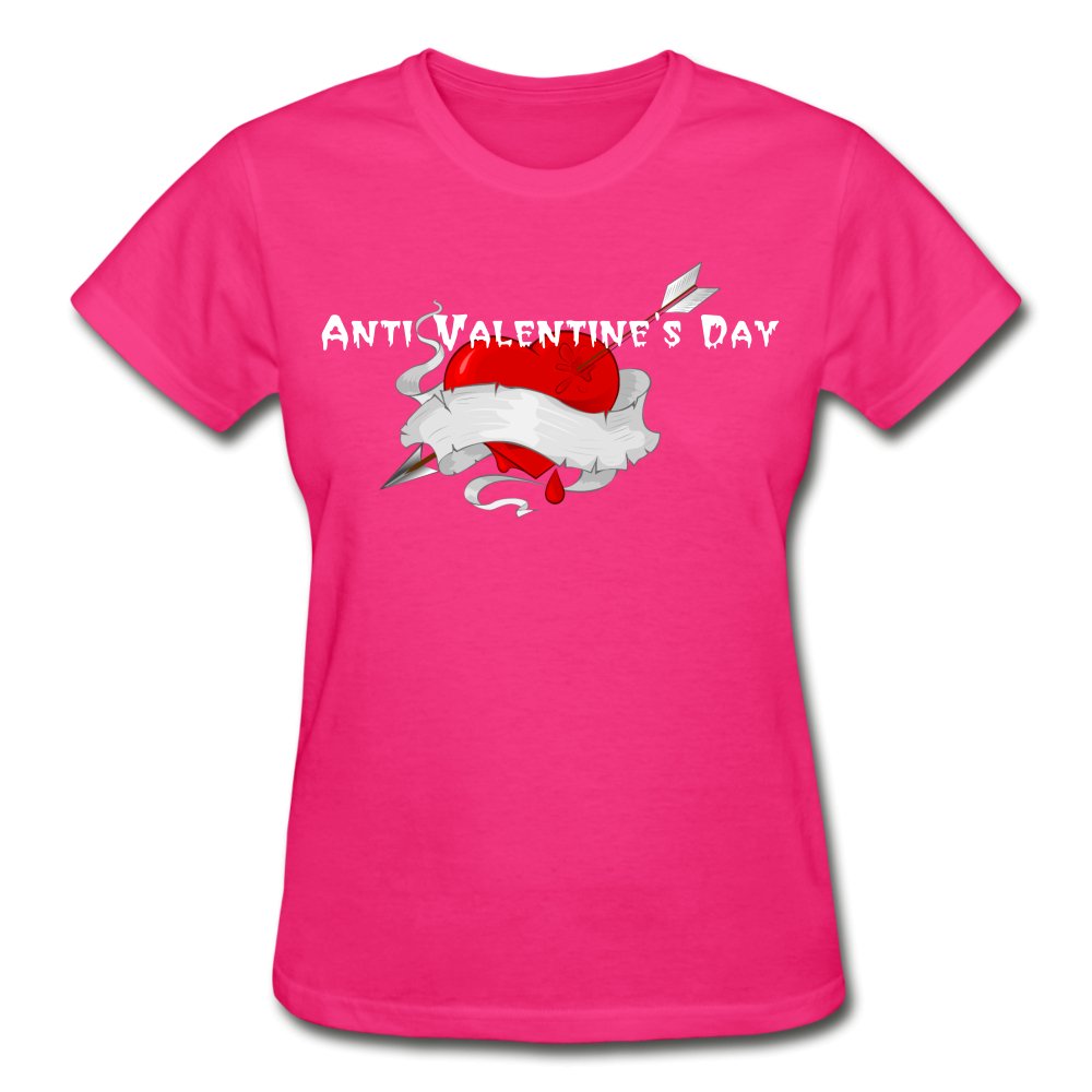 Anti Valentine's Day Ladies Shirt - Beguiling Phenix Boutique