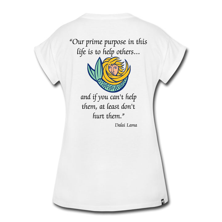 Aquarius Woman Shirt-White - Beguiling Phenix Boutique