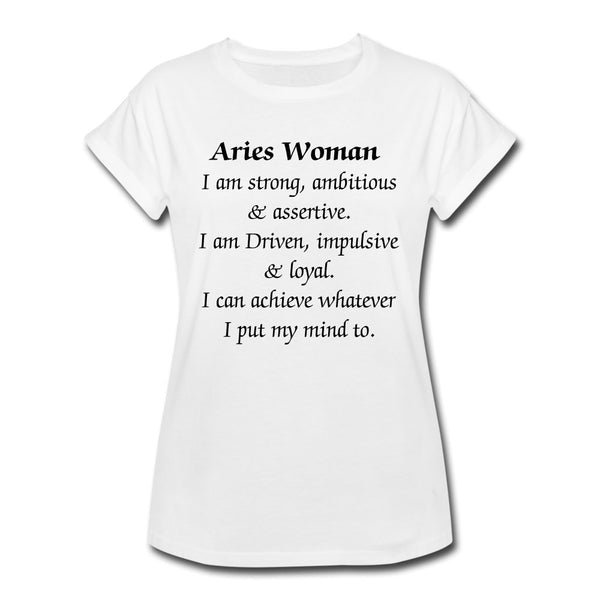 Aries Woman Shirt-White - Beguiling Phenix Boutique