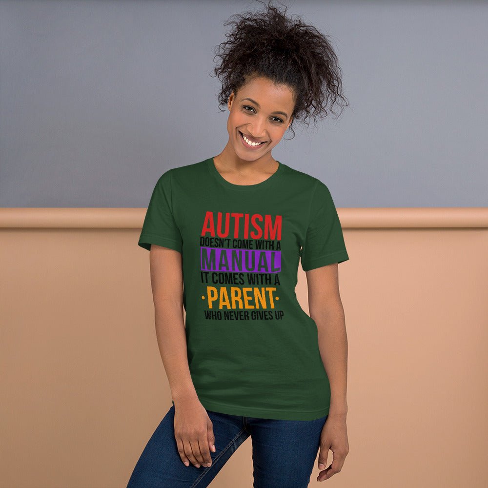 Autism Doesn't Come With A Manual Unisex Shirt - Beguiling Phenix Boutique