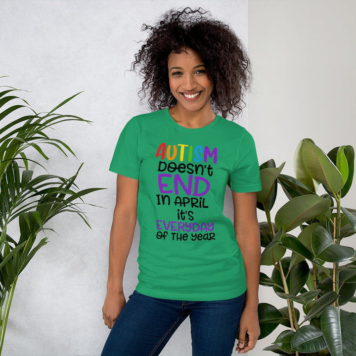 Autism Doesn't End In April Unisex Shirt - Beguiling Phenix Boutique