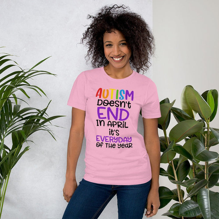 Autism Doesn't End In April Unisex Shirt - Beguiling Phenix Boutique