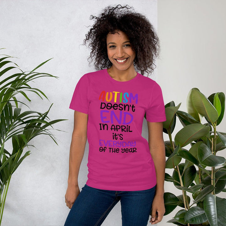 Autism Doesn't End In April Unisex Shirt - Beguiling Phenix Boutique