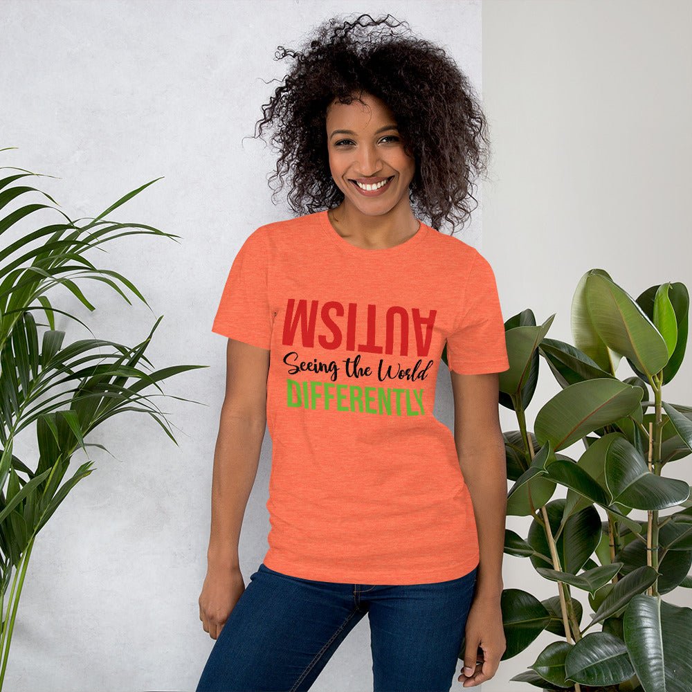 Autism Seeing The World Differently Unisex Shirt - Beguiling Phenix Boutique